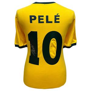 Brazil 1970 Pele Signed Shirt Clearance Factory Outlet