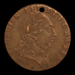 Britain, George III Spade Guinea Token - 1800s - United Kingdom Sale Free Shipping