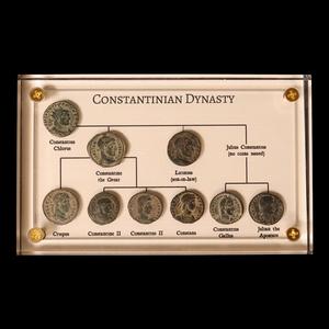 Rome, Constantine Family Tree Collection (9 Coins) - 305 to 363 CE - Roman Empire Free Shipping Huge Surprise