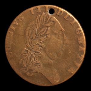 Britain, George III Spade Guinea Token - 1800s - United Kingdom Outlet Low Shipping Fee