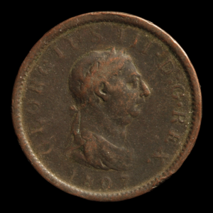 Britain, King George III, Penny (4th Issue) - 1807 - British Empire In China