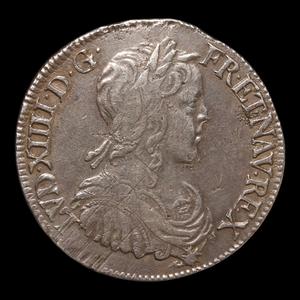 France, King Louis XIV, Silver ½ Ecu - 1656 CE - France Cheap Sale Online Online