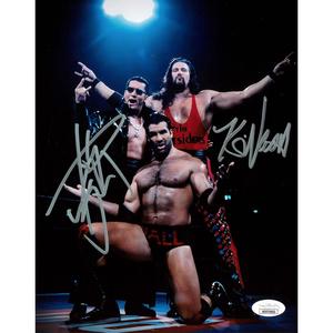 nWo Japan In Ring 8 x 10 Promo - JSA DUAL AUTOGRAPHED Extremely For Sale