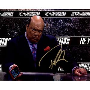 Paul Heyman Promo - AUTOGRAPHED With Paypal Online