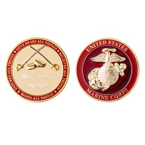 USMC Marine Wedding Engravable Coin Discount Wide Range Of