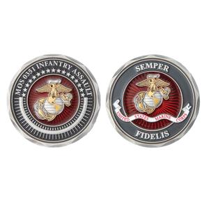 USMC Infantry Assault Challenge Coin Outlet Low Shipping Fee