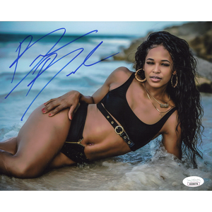 Bianca Belair Laying In Water 8 x 10 Promo - JSA AUTOGRAPHED Big Discount Cheap Pice