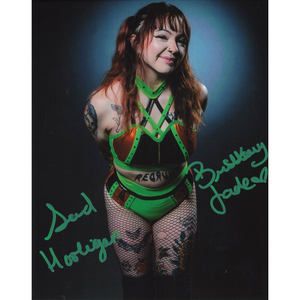 Brittany Jade Leaning 8 x 10 Promo - AUTOGRAPHED Discount Looking For