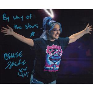 Billie Starkz Entrance 8 x 10 Promo - AUTOGRAPHED Release Dates Authentic