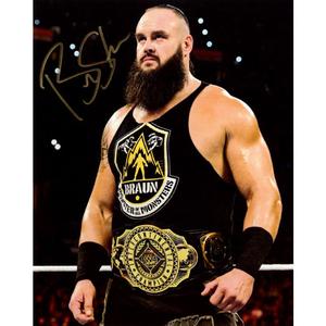 Braun Strowman Promo - AUTOGRAPHED Cheap Pice Original