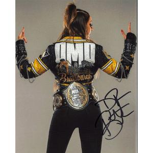 Britt Baker Brittsburgh 8 x 10 Promo - AUTOGRAPHED Buy Cheap Browse
