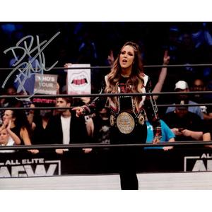 Britt Baker Promo - AUTOGRAPHED Clearance 100% Original
