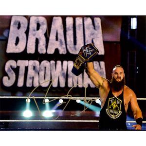 Braun Strowman Promo - AUTOGRAPHED Fast Delivery Cheap Online