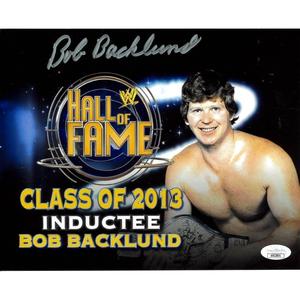 Bob Backlund HOF Class of 2013 8 x 10 Promo - JSA AUTOGRAPHED Cheap Good Selling
