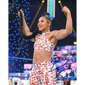 Bianca Belair Lips Gear Flex 8 x 10 Promo - JSA AUTOGRAPHED Clearance 2025