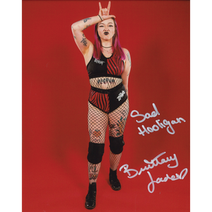 Brittany Jade Rock On 8 x 10 Promo - AUTOGRAPHED Official For Sale