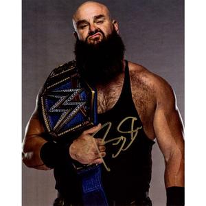 Braun Strowman Promo - AUTOGRAPHED Cheapest Pice Cheap Pice