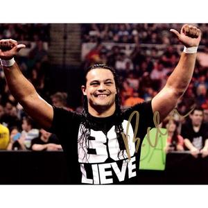 Bo Dallas B0-LIEVE Arms Up 8 x 10 Promo - AUTOGRAPHED Free Shipping With Mastercard