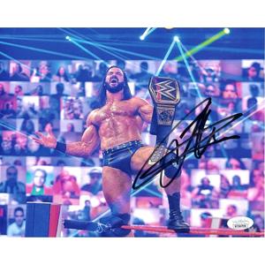 Drew McIntyre WWE Title Thunderdome 8 x 10 Promo - JSA AUTOGRAPHED Cheap Pices Authentic