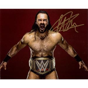 Drew McIntyre Promo - AUTOGRAPHED Discount Pay With Visa