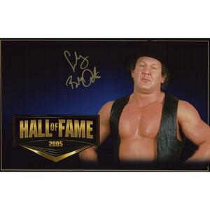 Cowboy Bob Orton Hall of Fame 11 x 17 Poster - AUTOGRAPHED Free Shipping Cheap Pice