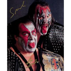 Demolition Tongues Out 8 x 10 Promo - AUTOGRAPHED Buy Cheap Cheapest