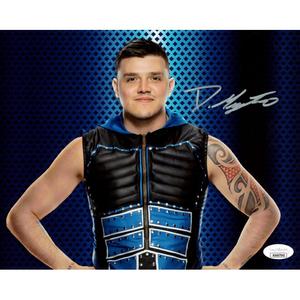 Dominik Mysterio All Blue 8 x 10 Promo - JSA AUTOGRAPHED Cheap Sale Buy