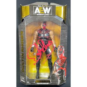 Dustin Rhodes AEW Unrivaled Figure - JSA AUTOGRAPHED The Cheapest