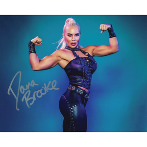 Dana Brooke Flex 8 x 10 Promo - AUTOGRAPHED Manchester Great Sale Online