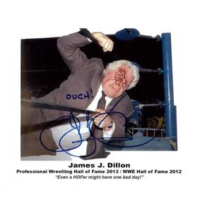 JJ Dillon Autographed Photo Collections