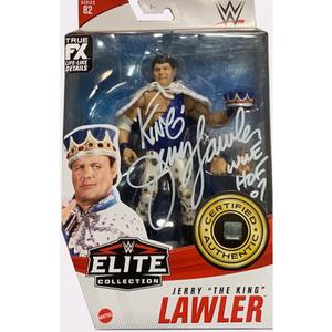 Jerry Lawler WWE Elite Figure - AUTOGRAPHED Cheap Sale With Paypal