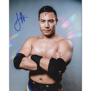 Jake Atlas Arms Crossed 8 x 10 Promo - AUTOGRAPHED Outlet Wiki
