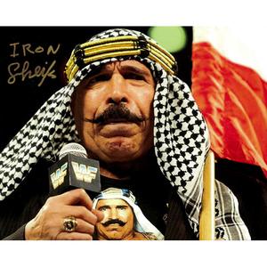 Iron Sheik Legend 8 x 10 Promo - AUTOGRAPHED Free Shipping Visit