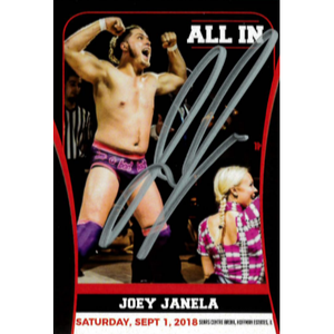 Joey Janela All In Trading Card - Autographed Footlocker Pictures Online