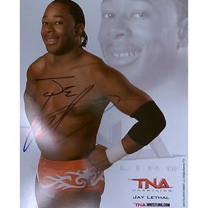 Jay Lethal Autographed 8x10 Photo Cheap For Nice