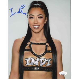 Indi Hartwell Close Up Smile 8 x 10 Promo - JSA AUTOGRAPHED Sale New