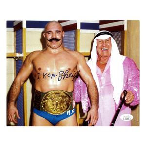 Iron Sheik with Classy 8x10 Promo - AUTOGRAPHED Fashionable Cheap Online