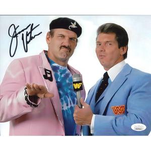 Jesse Ventura McMahon 8 x 10 Promo - JSA AUTOGRAPHED Outlet Exclusive