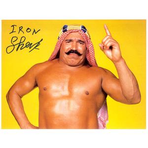 Iron Sheik Promo - AUTOGRAPHED With Credit Card Free Shipping