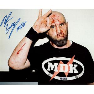 Nick Gage Promo - AUTOGRAPHED Best Place For Sale