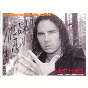 Matt Hardy Autographed Photo Online Online For Sale