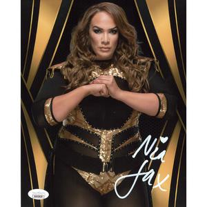 Nia Jax Fist 8 x 10 Promo - JSA AUTOGRAPHED Huge Surprise