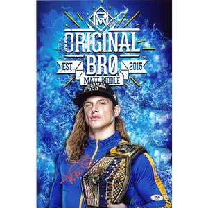 Matt Riddle US Champ 11 x 17 Poster - PSA AUTOGRAPHED Sale Wholesale Pice