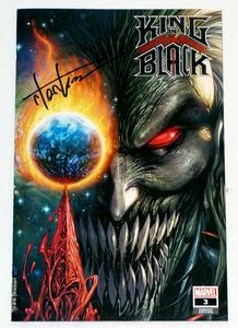 King In Black #3 Tyler Kirkham Trade Variant signed Kirkham Discount Low Cost
