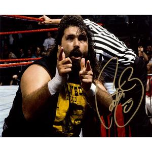 Mick Foley Cactus Jack Promo - AUTOGRAPHED Discount Release Dates