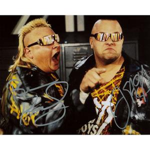 Nasty Boys Close Up 8 x 10 Promo - DUAL AUTOGRAPHED Genuine Online