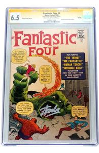 Fantastic Four #1 GRR CGC 6.5 signed Stan Lee Best Seller