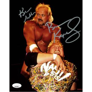 Kevin Sullivan vs Brian Knobbs 8 x 10 Promo - JSA DUAL AUTOGRAPHED Cheap Pice Outlet