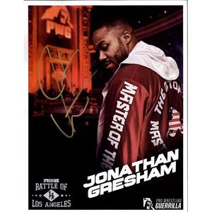 Jonathan Gresham PWG BOLA 2019 Promo - AUTOGRAPHED Outlet Lowest Pice