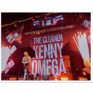 Kenny Omega Promo - AUTOGRAPHED Free Shipping High Quality